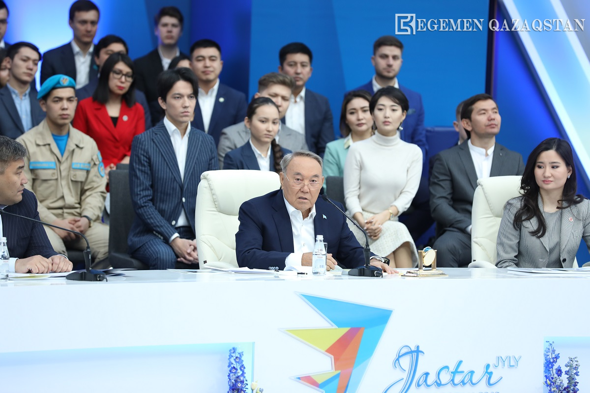 Elbasynyń Jastar jylynyń saltanatty ashylýynda sóılegen sózi