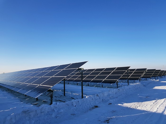 Saran qalasynda jańa kún elektr stansasy iske qosyldy