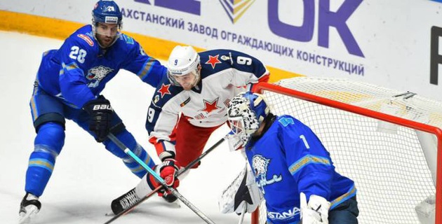 «Barys» hokkeıshileri SSKA-ny 5:2 esebimen jeńdi