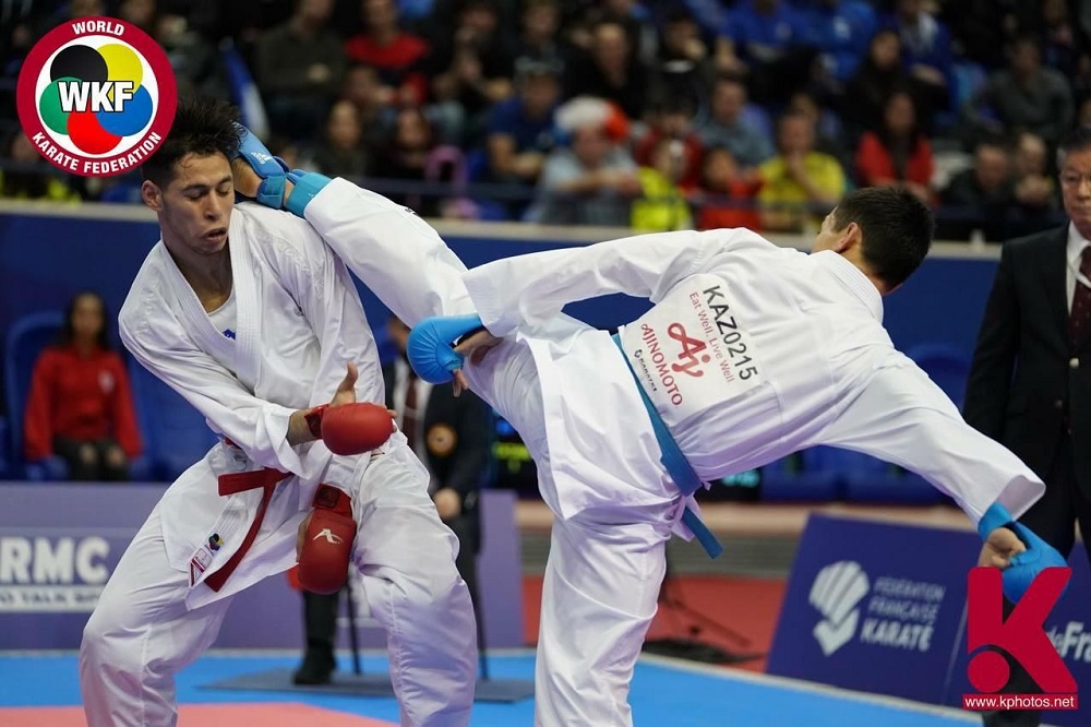 Karateden Parıj premer-lıgasynda Qazaqstan quramasy úsh qola jeńip aldy