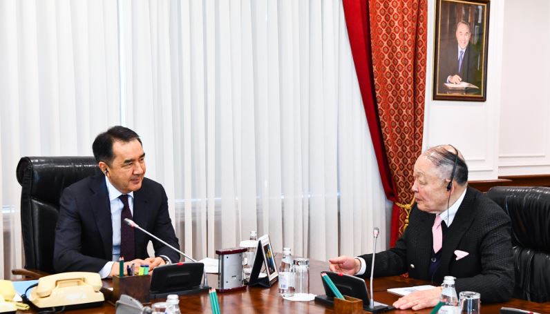 Baqytjan Saǵyntaev KIMEP prezıdenti Chan Ian Bengpen kezdesý ótkizdi