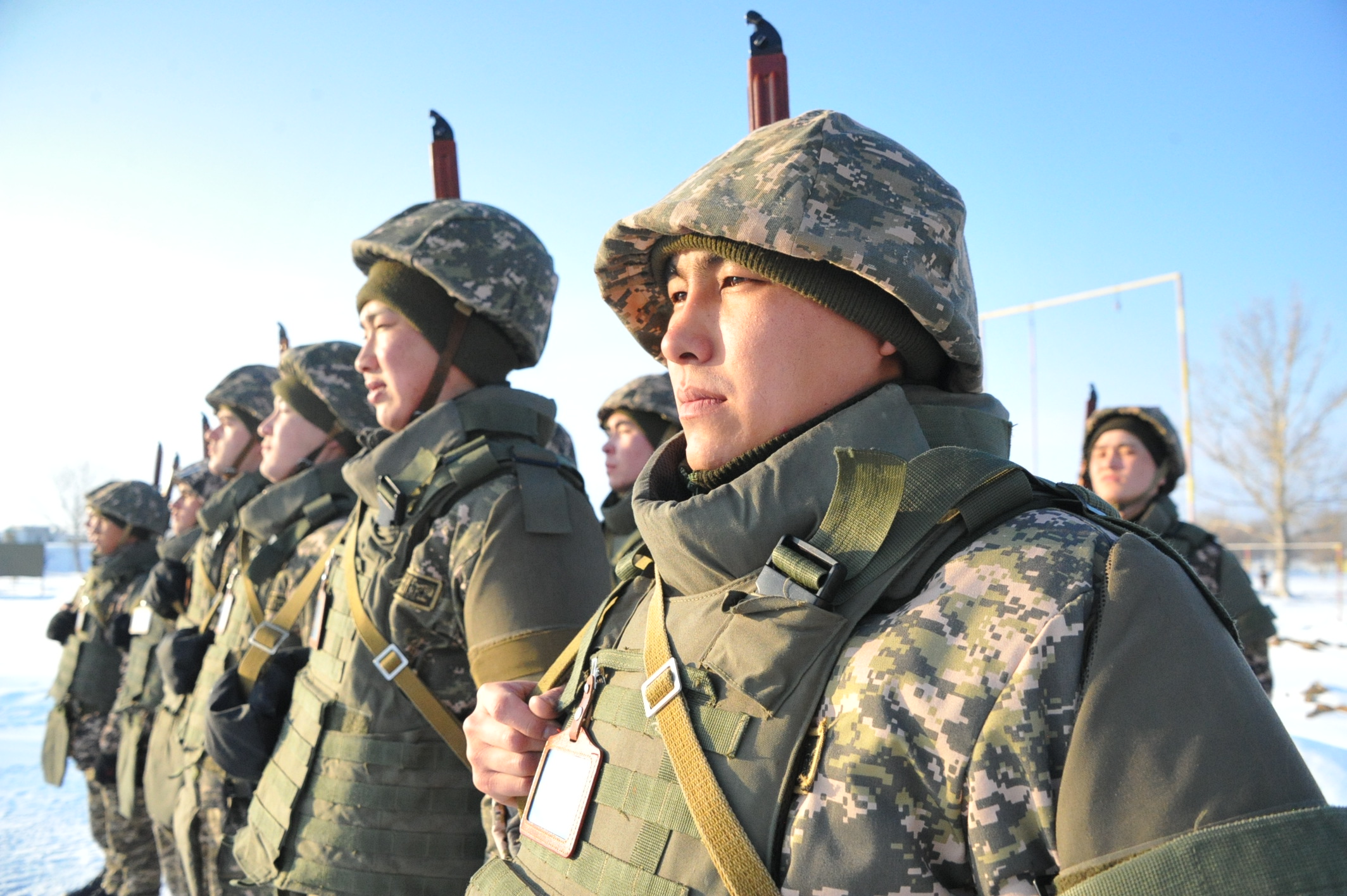 Dıversııalyq toptardyń shabýylyn boldyrmaý úshin arnaıy taktıkalyq jattyǵýlar ótti