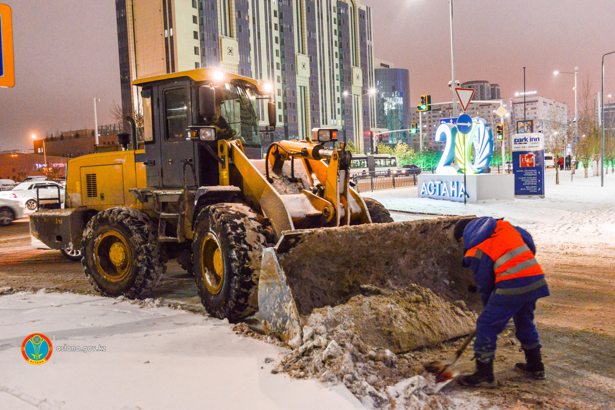 О́tken táýlikte 16 myń tekshe metrden astam qar jınaldy