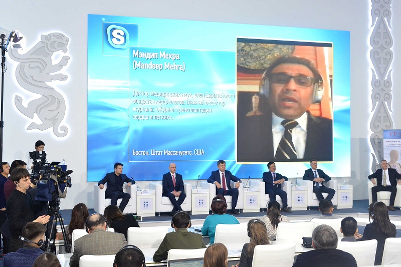 Álemdegi júrekke ınnovasııalyq qurylǵy ornatý otasy Qazaqstanda alǵash ret jasaldy