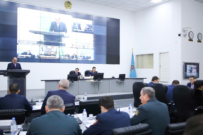 A.Mamın TJ aldyn alý jáne joıý jónindegi vedomstvoaralyq memlekettik komıssııa otyrysyn ótkizdi