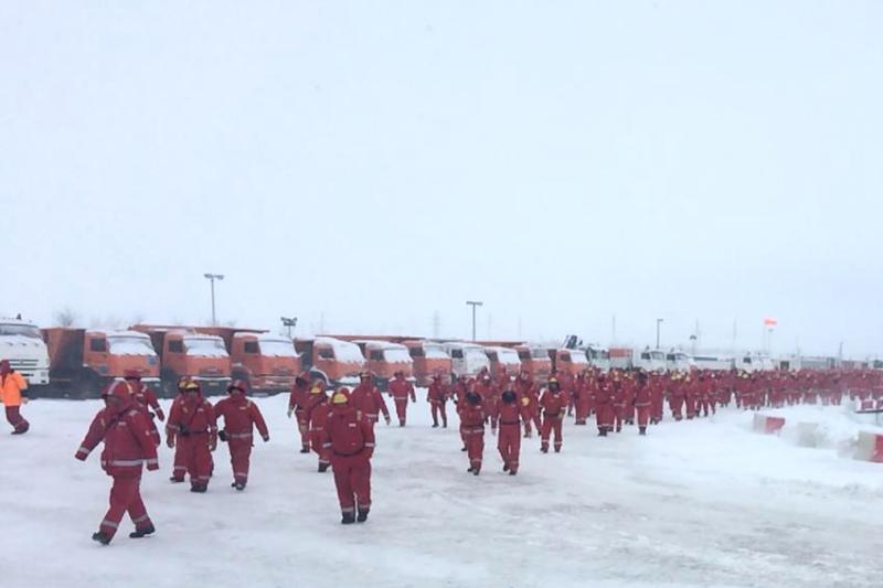 Aqsaı qalasynda «Sıchım» kompanııasynyń jumysshylary narazylyq bildirdi