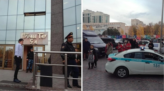 Almatyda «ǵımaratqa jarylǵysh zat qoıyldy» degen jalǵan aqparat taraǵan