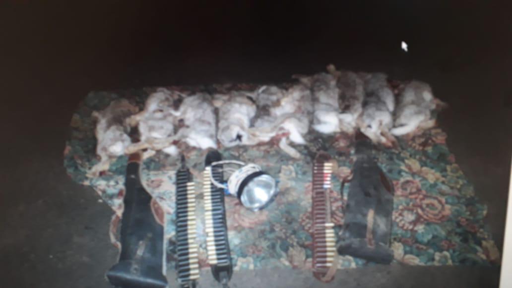 Qyzylordalyq polıseıler zańsyz ań aýlaýshylardy ustady
