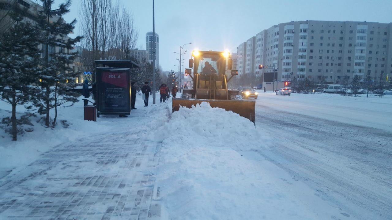 О́tken táýlikte 43 myń tekshe metrden astam qar jınaldy