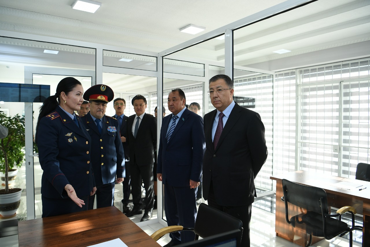 Polısııa departamenti turǵyndarǵa arnalǵan keńse ashty