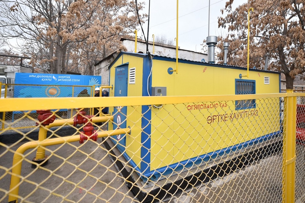 Túrkistanda gaz kirgizý baǵasy 80 000 teńgege tómendedi