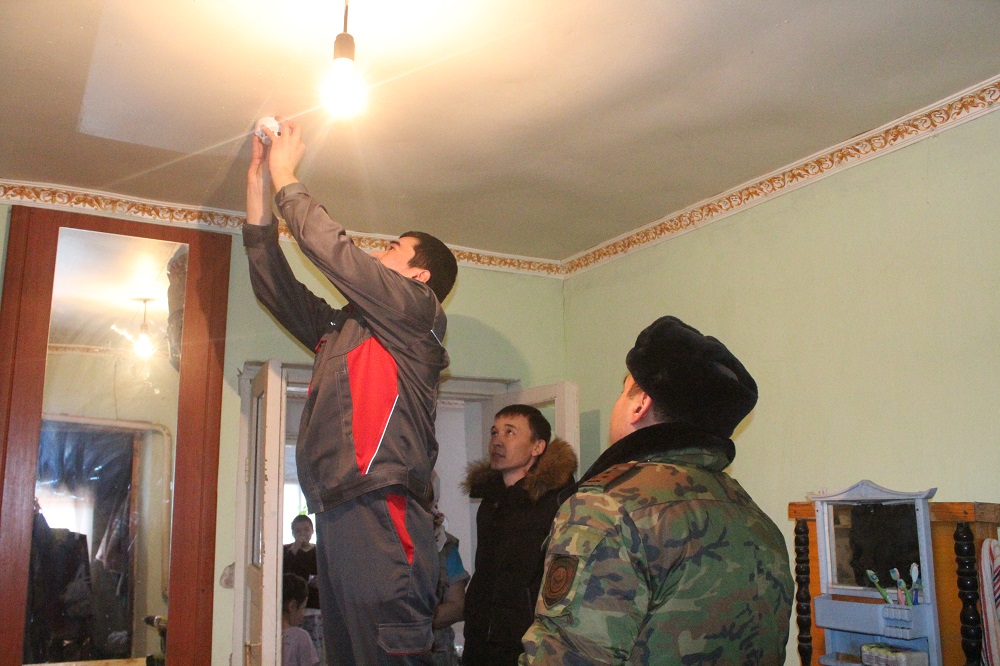 Aqtóbelik kópbalaly otbasylardyń úılerine órt dabyly ornatylýda