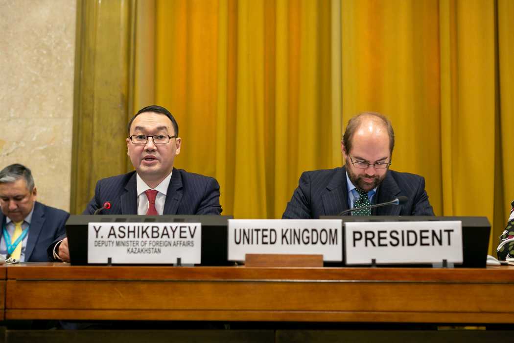 Qazaqstan delegasııasy Jenevadaǵy BUU Adam quqyqtary jónindegi Keńesiniń konferensııasyna qatysty