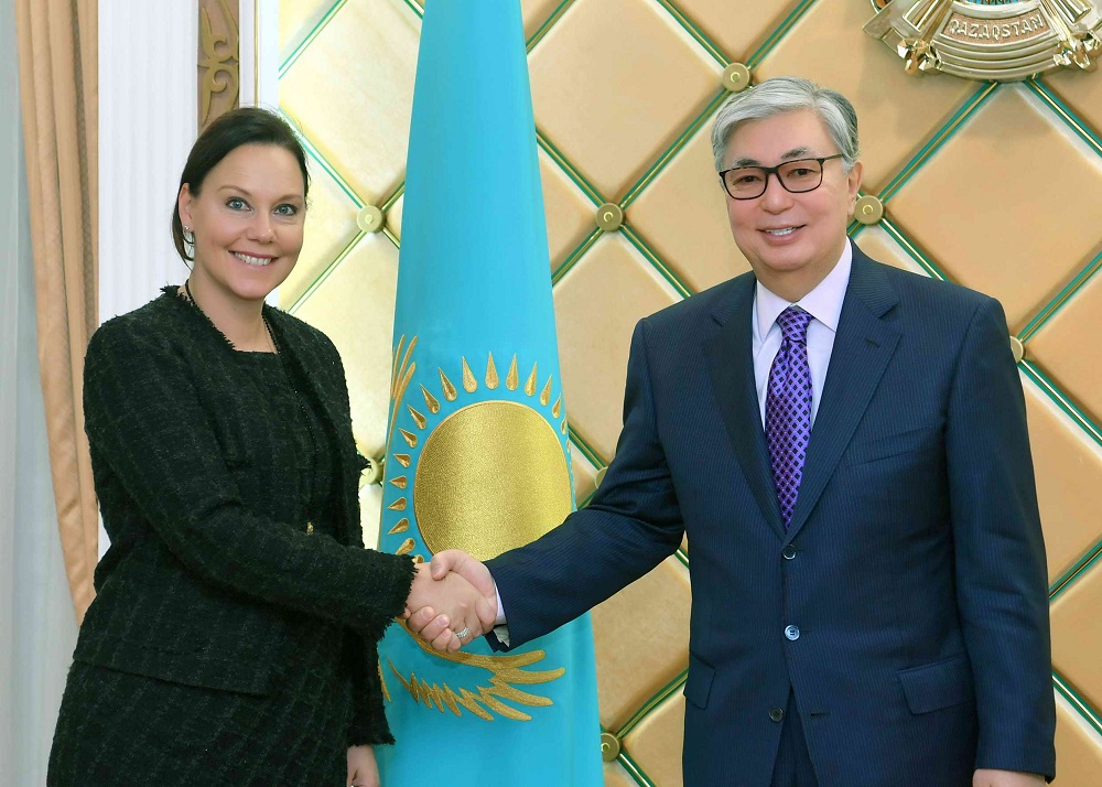 Q. Toqaev Fınlıandııanyń Syrtqy saýda jáne damý mınıstri A.Vırolaınendi qabyldady