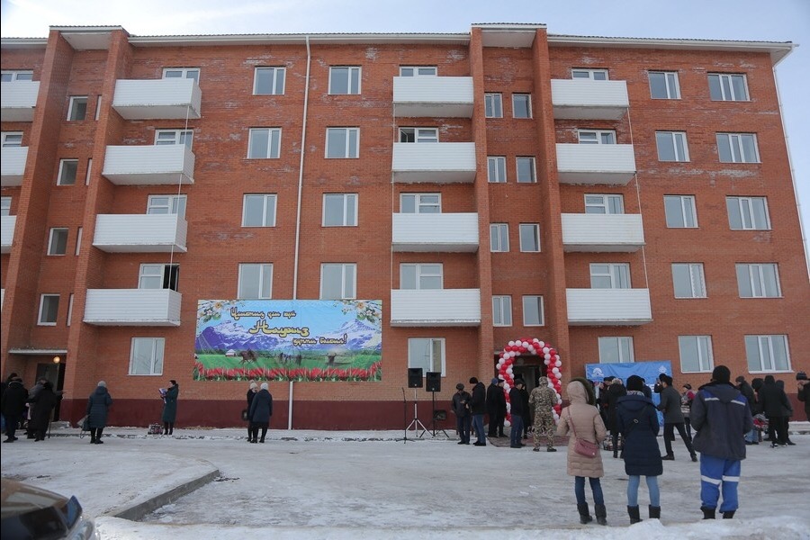 Jezqazǵanda 30 otbasy baspanaly boldy