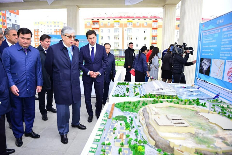 Qasym-Jomart Toqaev Shymkent qalasynyń damý josparymen tanysty