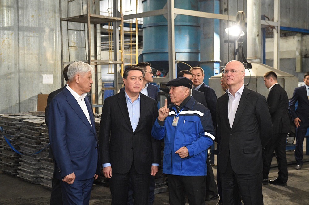 A. Mamın Taldyqorǵan qalasynyń áleýmettik-ekonomıkalyq damýymen tanysty