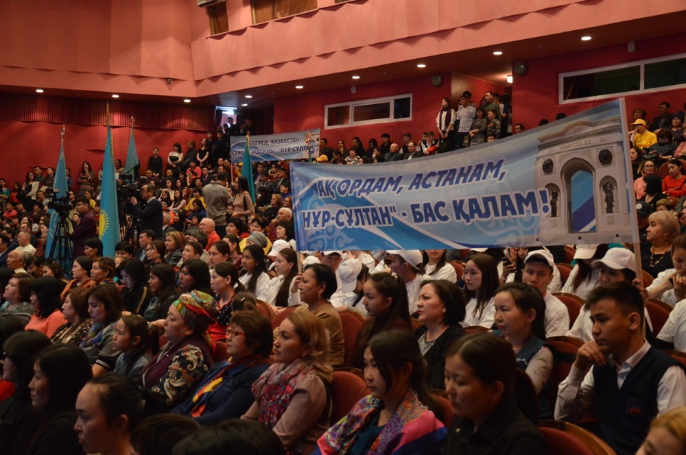 Semeıde «Astanamyz  – Nur-Sultan!» atty patrıottyq aksııa ótti