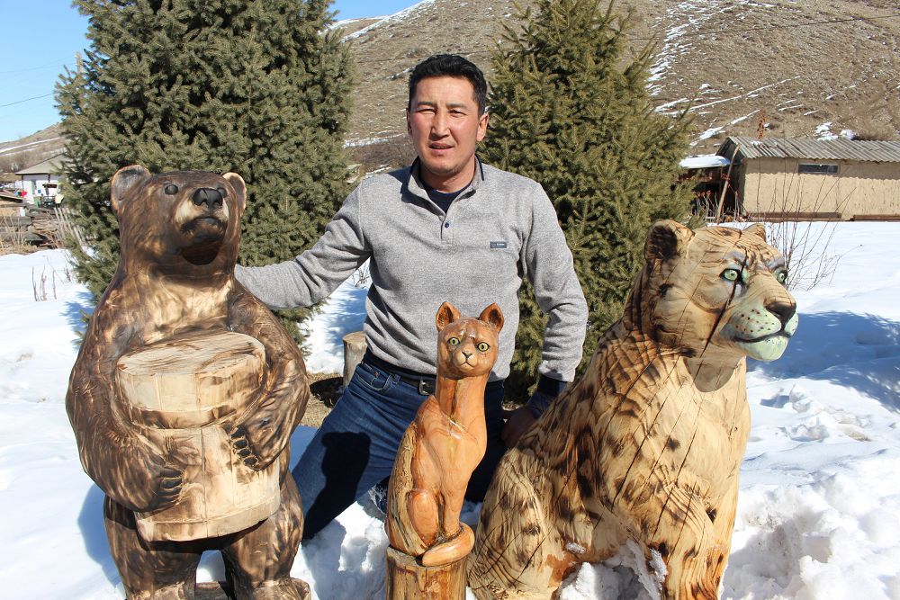 Aǵash jonyp, ań jasaǵan