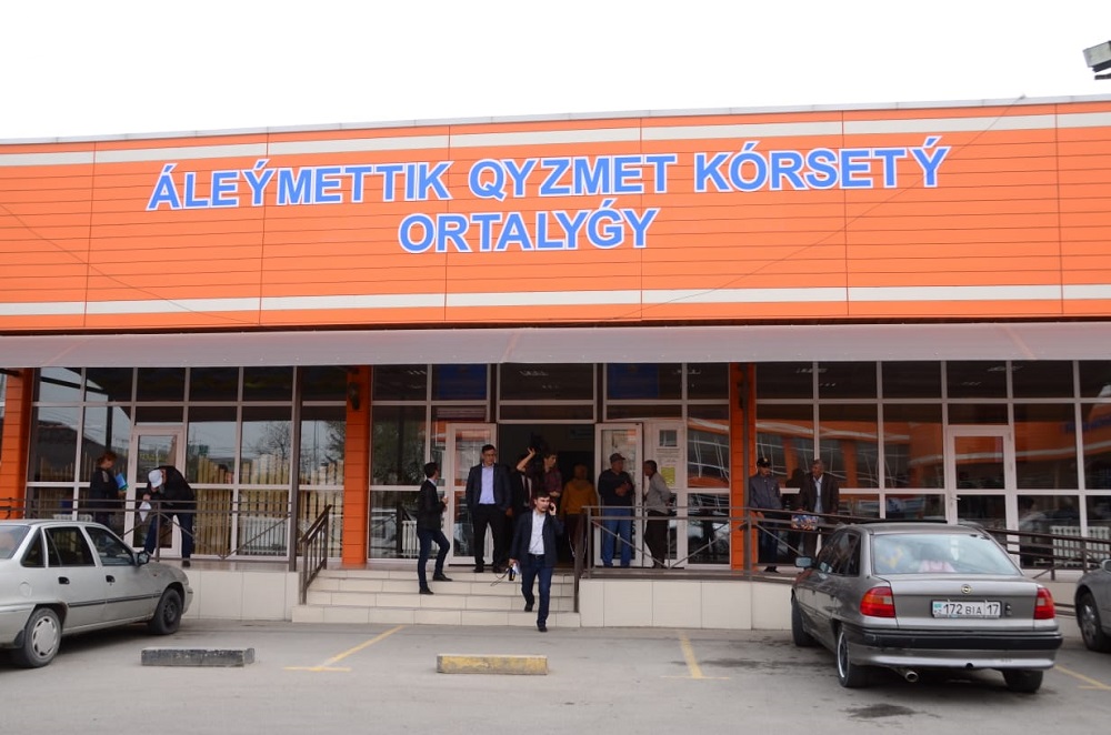 Shymkentte áleýmettik qyzmet kórsetý ortalyqtary ashyldy