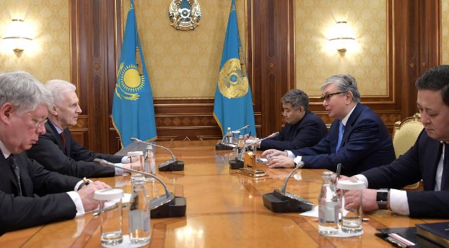 Memleket basshysy Reseı Federasııasy Prezıdentiniń kómekshisi Andreı Fýrsenkony qabyldady