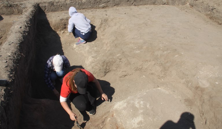 Jaıyq (Teke) qalasy, arheologııalyq qazbalar