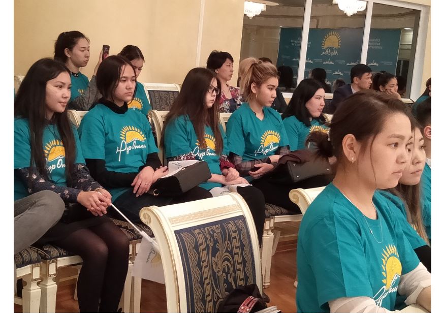 Qostanaıda «Nur Otan» belsendileri elordanyń jańa ataýyn qoldaıtynyn bildirdi