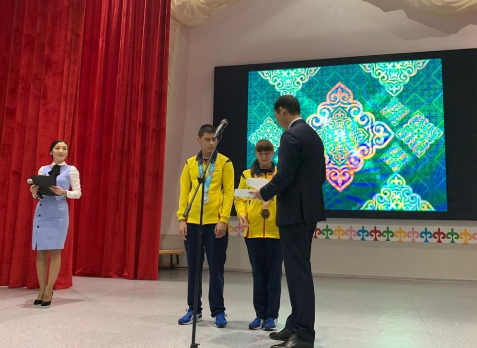 Elordalyq oqýshylar Abý-Dabıde ótken sporttyq jarystan júldeli oraldy