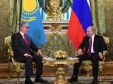 Qasym-Jomart Toqaev Reseı Federasııasynyń Prezıdenti Vladımır Pýtınmen kezdesti