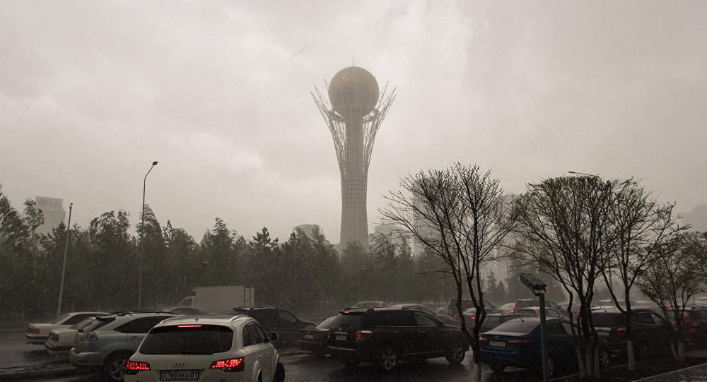 Elordada tuman túsip, kóshpeli bult shyǵady