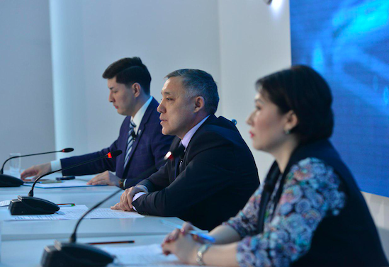 Qazaq-qyrǵyz shekarasyndaǵy «Qarasý» ótkizý beketinde qalyptasqan jaǵdaıǵa arnalǵan baspasóz-konferensııasy ótti