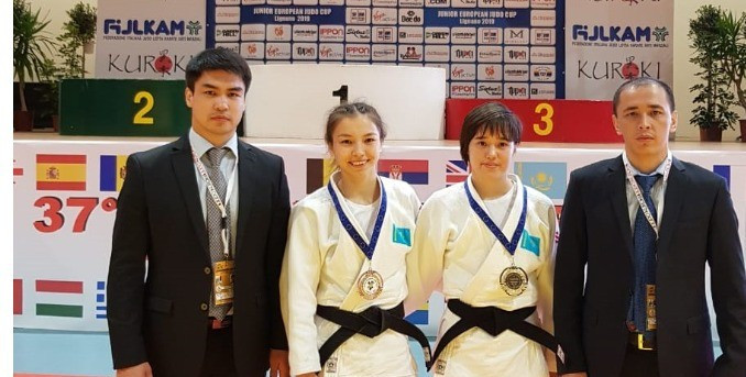 Ǵalııa Tynybaeva - jastar arasyndaǵy Eýropa kýboginiń jeńimpazy