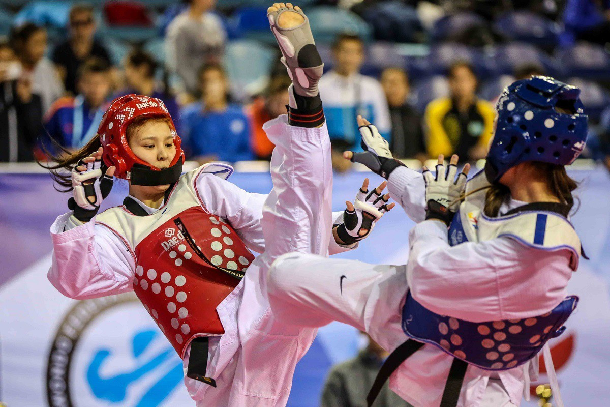 Otandyq taekvondoshylar Ýkraınadan 12 júlde jeńip aldy