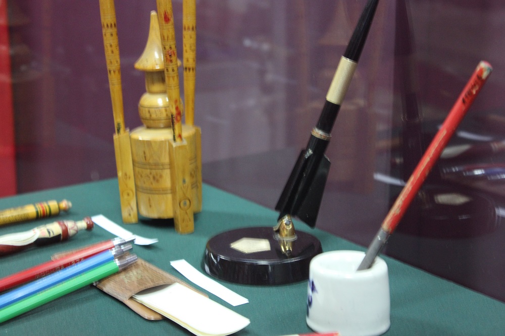 Jympıtyda qalamdar kórmesi ashyldy