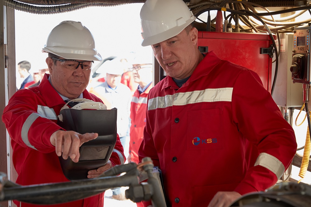 «Saryarqa» gaz qubyrynyń qurylysy ýaqytyly aıaqtalady