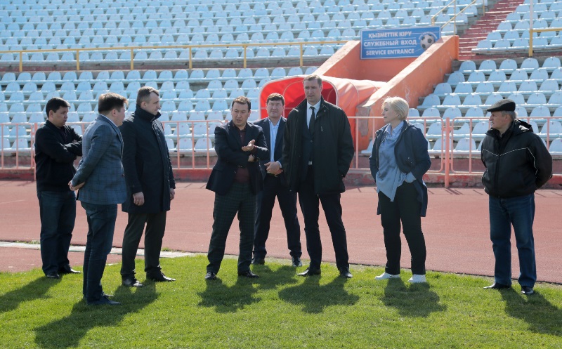 QFF Bas hatshysy Qaraǵandyda jumys saparymen boldy