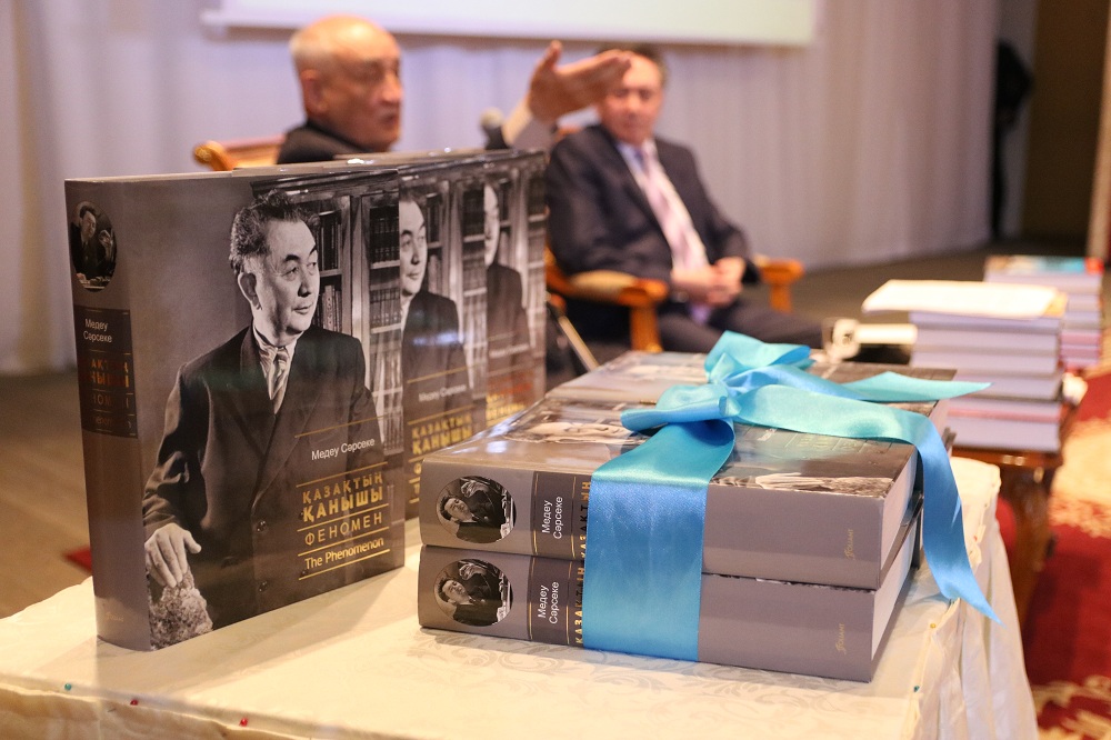 Pavlodarda  «Qazaqtyń Qanyshy. Fenomen. The Phenomenon» kitabynyń tusaýkeseri ótti