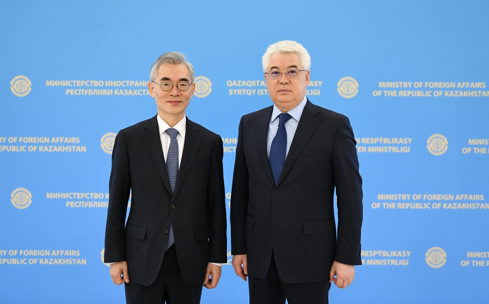 Syrtqy ister mınıstri Koreıa Respýblıkasynyń Elshisin qabyldady