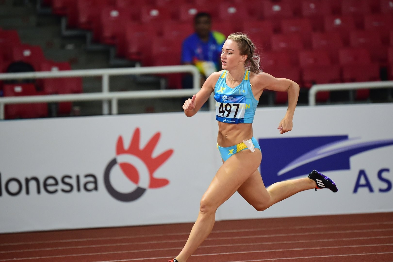 Elına Mıhına jeńil atletıkadan Azııa chempıonatynyń kúmisin enshiledi