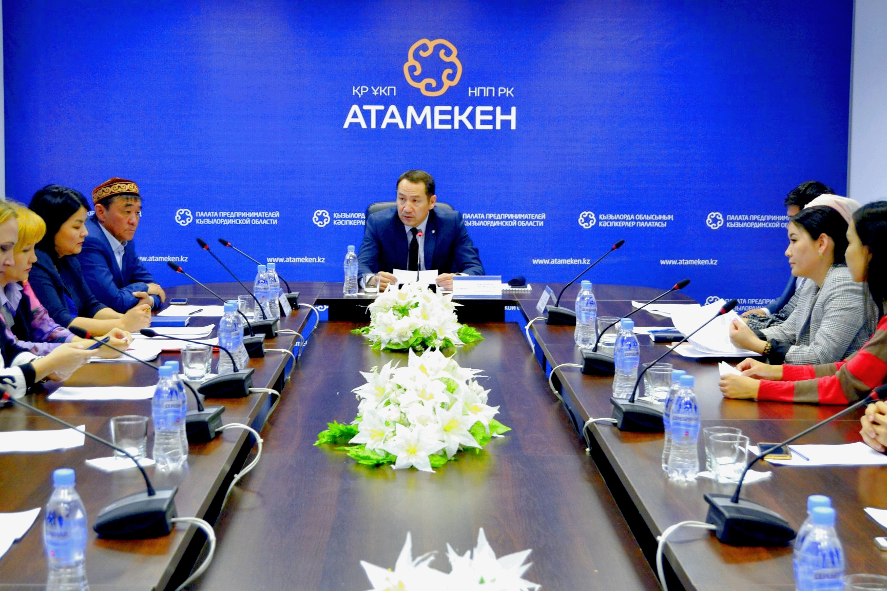 Qyzylorda oblysynda kásipkerlerdiń qatysýymen otyrys ótti