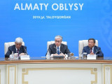 Prezıdent Almaty oblysynyń jurtshylyǵymen kezdesti