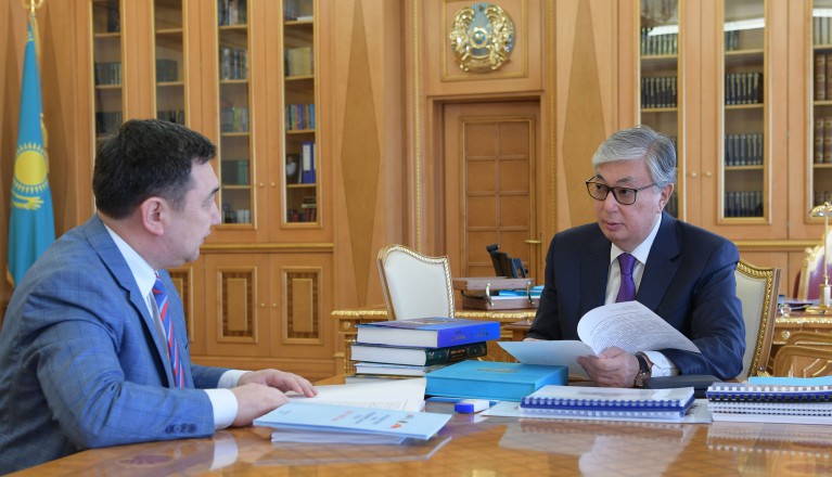 Qasym-Jomart Toqaev Halyqaralyq Túrki akademııasynyń prezıdentin qabyldady