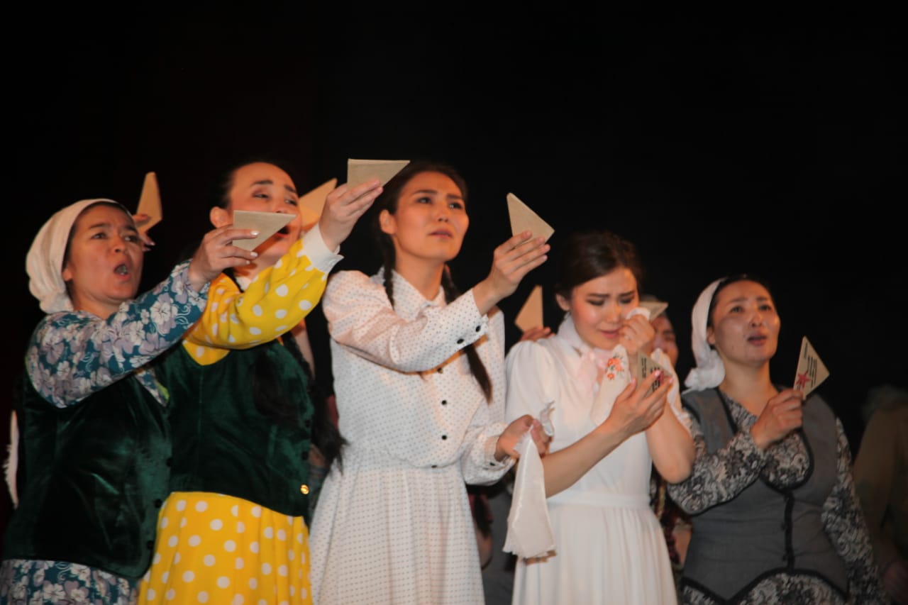 Qostanaıda soǵys taqyrybyna arnalǵan rekvıem qoıyldy