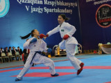 Karateden ótken jarysta Almaty men Shymkent sportshylary top jardy