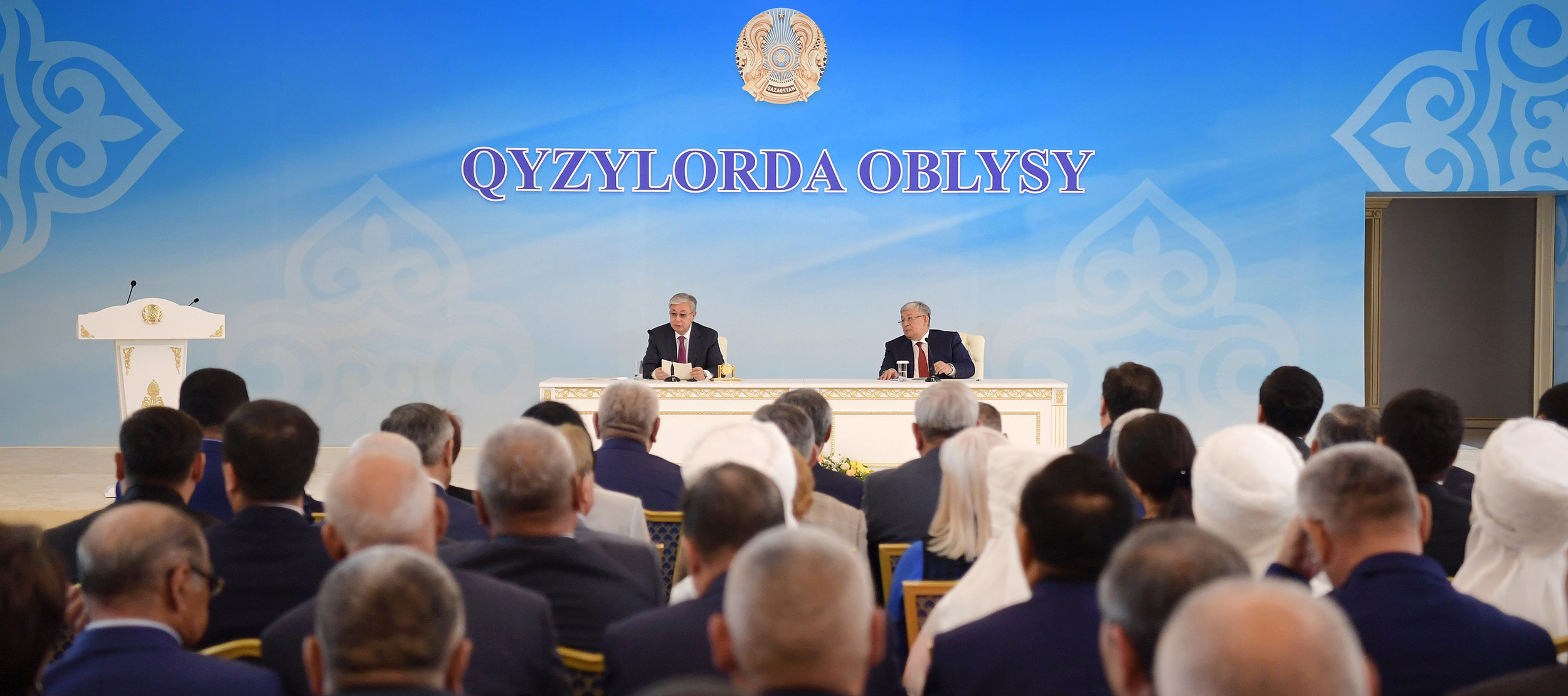 Memleket basshysy Qasym-Jomart Toqaev Qyzylorda oblysynyń jurtshylyǵymen kezdesti