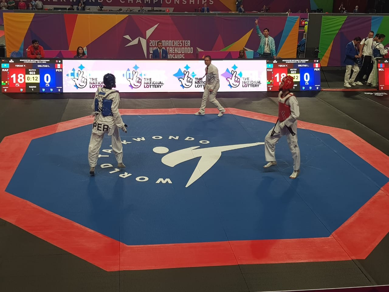 Taekvondodan álem chempıonaty: Aınur Oshbaeva birinshi kezdesýde jeńildi