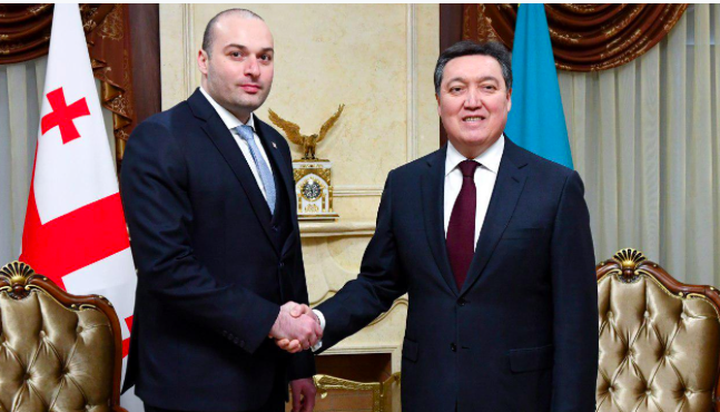 A. Mamın Grýzııa Premer-Mınıstri M. Bahtadzemen kelissózder júrgizdi