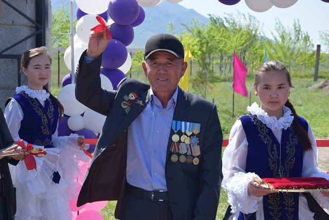 «Aqterek» aýylynda 5 otbasy baspanaly boldy