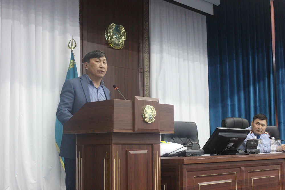 Mańǵystaýlyq polıseıler Marat Jylanbaevpen kezdesti