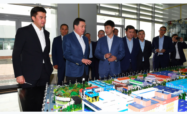 Asqar Mamın jumys saparymen Shymkentke bardy